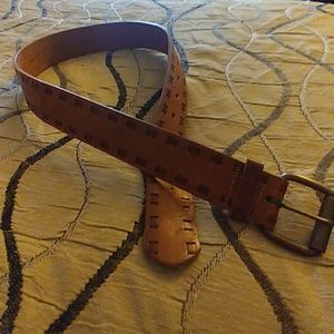 Womens leather belt